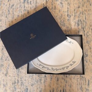 NWT Raynaud for Van Cleaf and Arpels Porcelain Decorated Serving Platter
